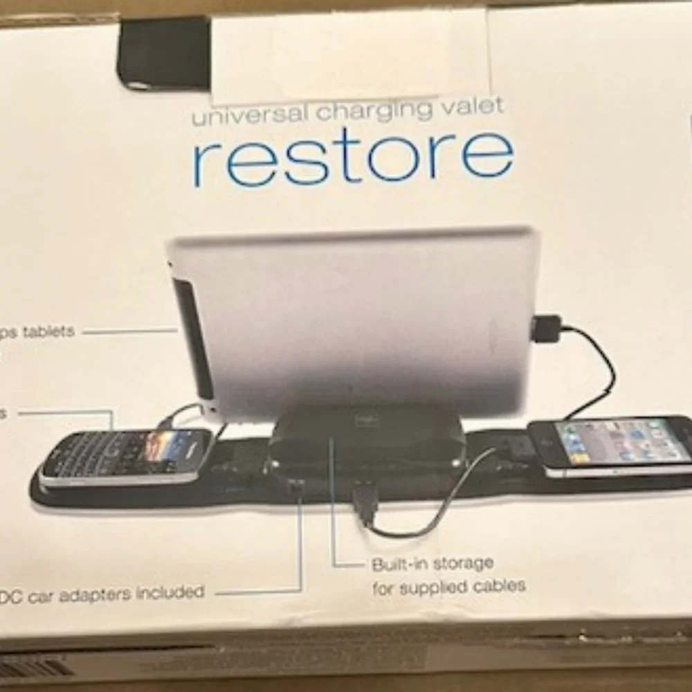 The Sharper Image Universal Charging Valet Restore